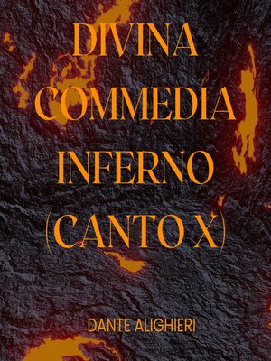 cover image of Divina Commedia--Inferno, Canto X